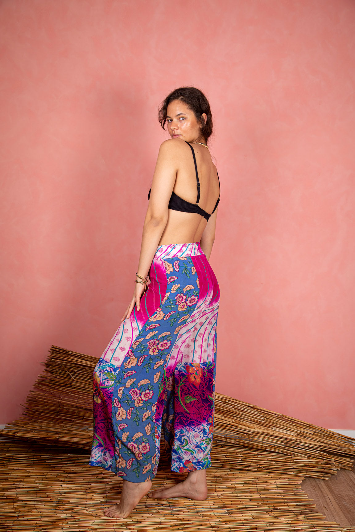 Marigold Pant, Fuscia M