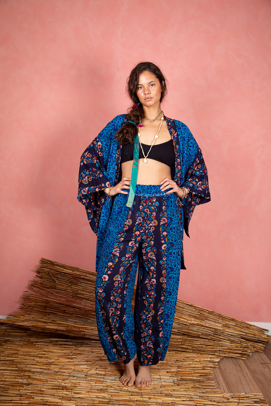 Marigold Robe, Azul M