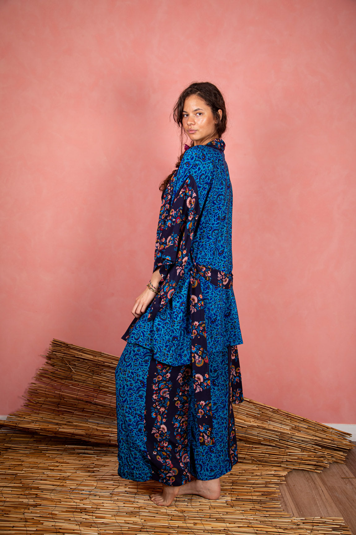 Marigold Robe, Azul M