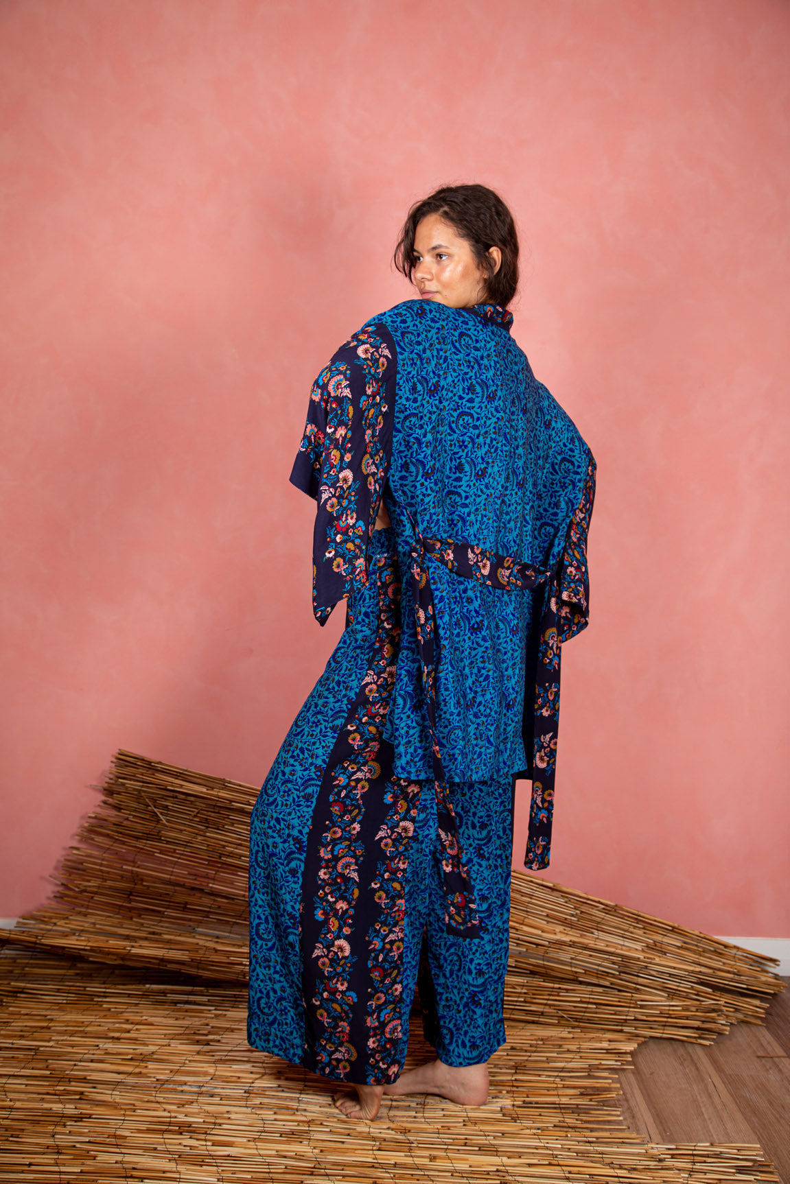 Marigold Robe, Azul M