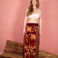 Marigold Pant, Crimson XS