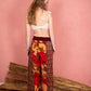 Marigold Pant, Crimson XS