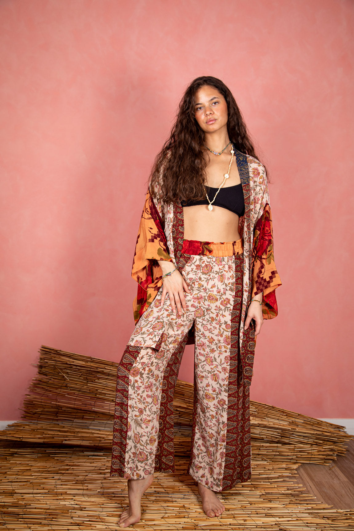 Marigold Pant, Soft Crimson L