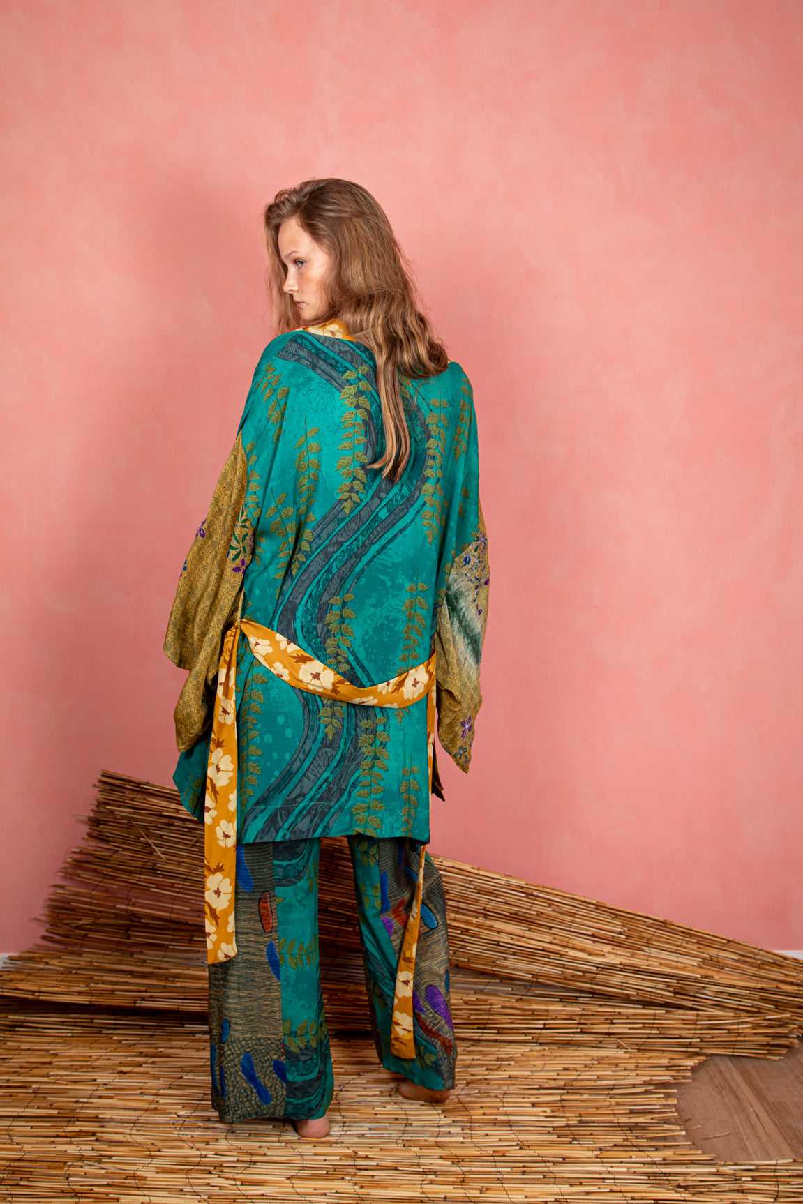 Marigold Robe, Fern S