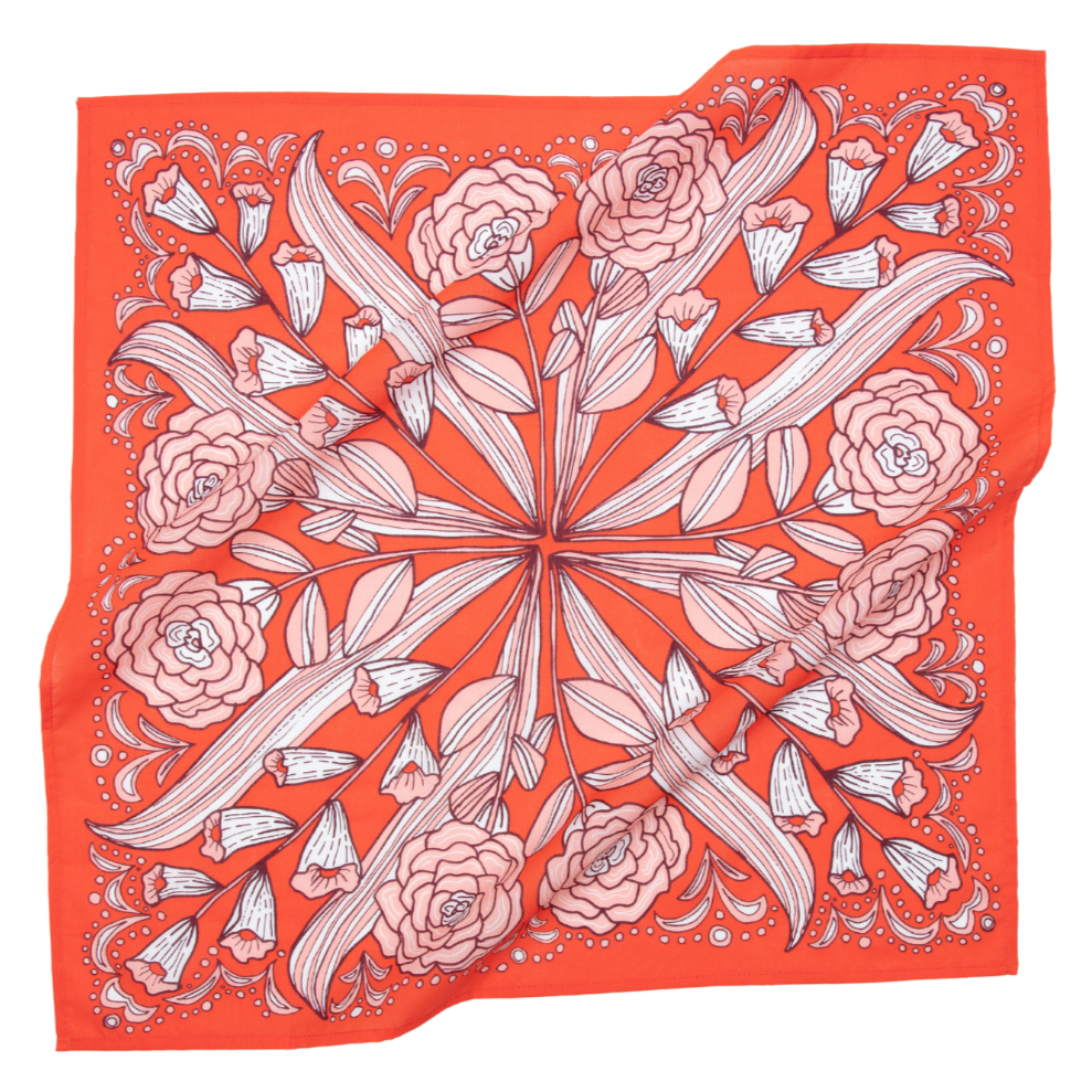 Folk Bandana, Poppy