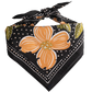 Folk Bandana, Dogwood Flower