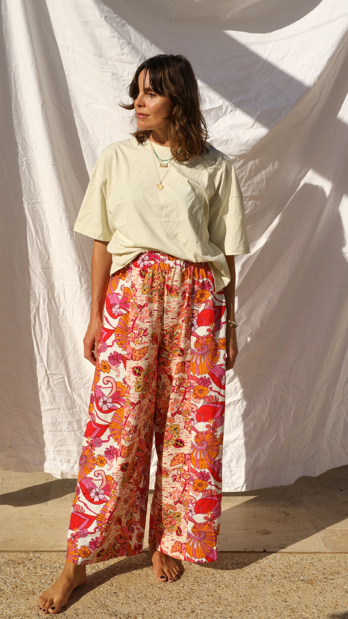 Peony Pant, Magnolia