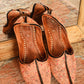 RARE INDIAN LEATHER SLIPPERS, 38/39