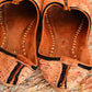 RARE INDIAN LEATHER SLIPPERS, 38/39