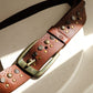 KOMPANERO CHOC STUD BELT XS/S