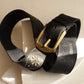 KOMPANERO BLACK STUDDED BELT S