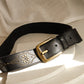 KOMPANERO BLACK STUDDED BELT S