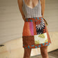 Wrap Skirt Earthy 02, O/S