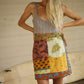 Wrap Skirt Earthy 04, O/S