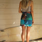 Wrap Skirt Ocean 02, O/S