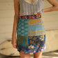 Wrap Skirt Ocean 02, O/S