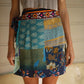 Wrap Skirt Ocean 02, O/S