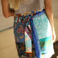 Wrap Skirt Ocean 05, O/S