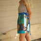 Wrap Skirt Ocean 07, O/S