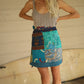 Wrap Skirt Ocean 08, O/S