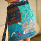 Wrap Skirt Ocean 08, O/S