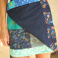 Wrap Skirt Ocean 08, O/S