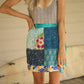 Wrap Skirt Ocean 09, O/S