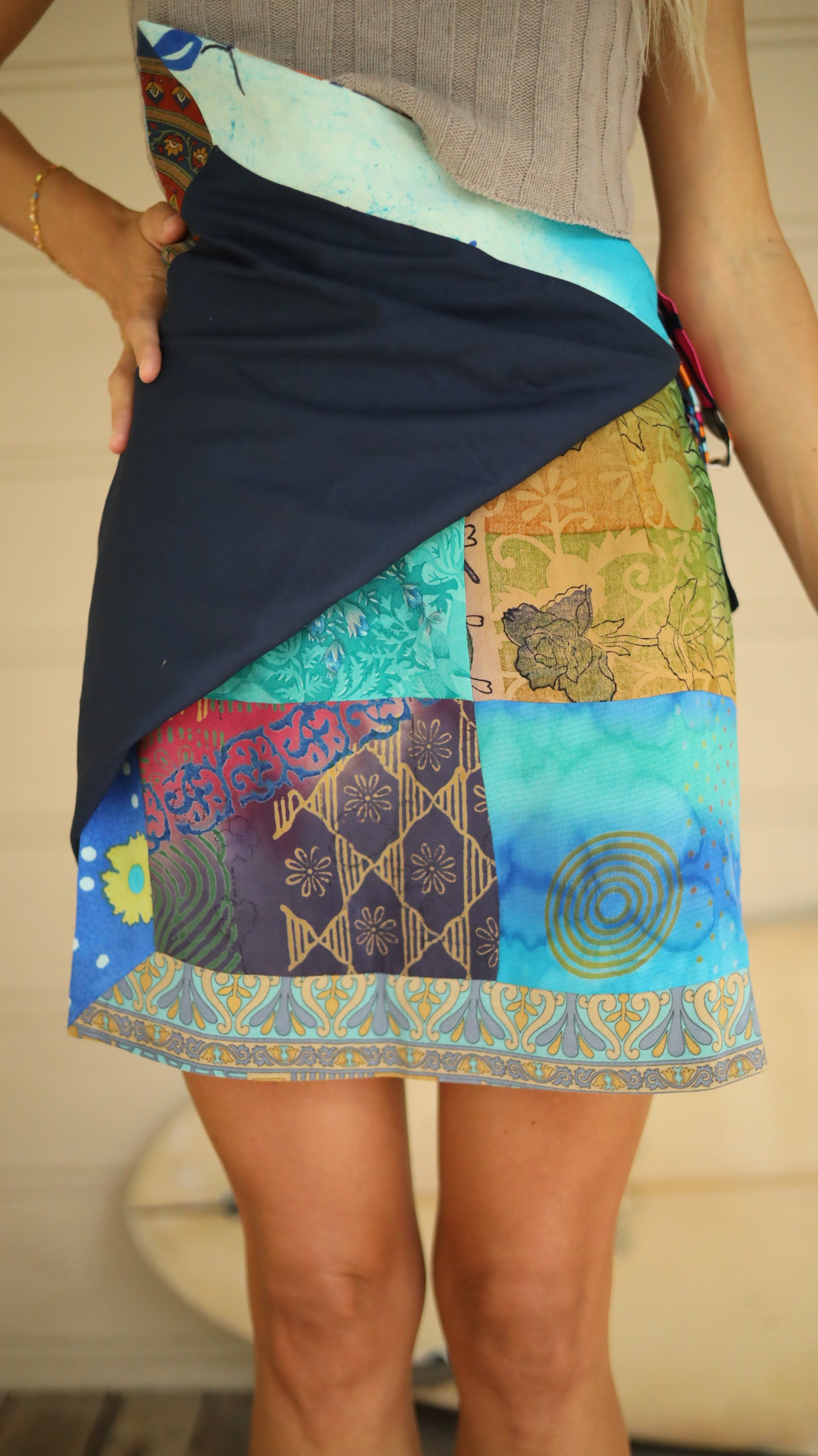 Wrap Skirt Ocean 10, O/S