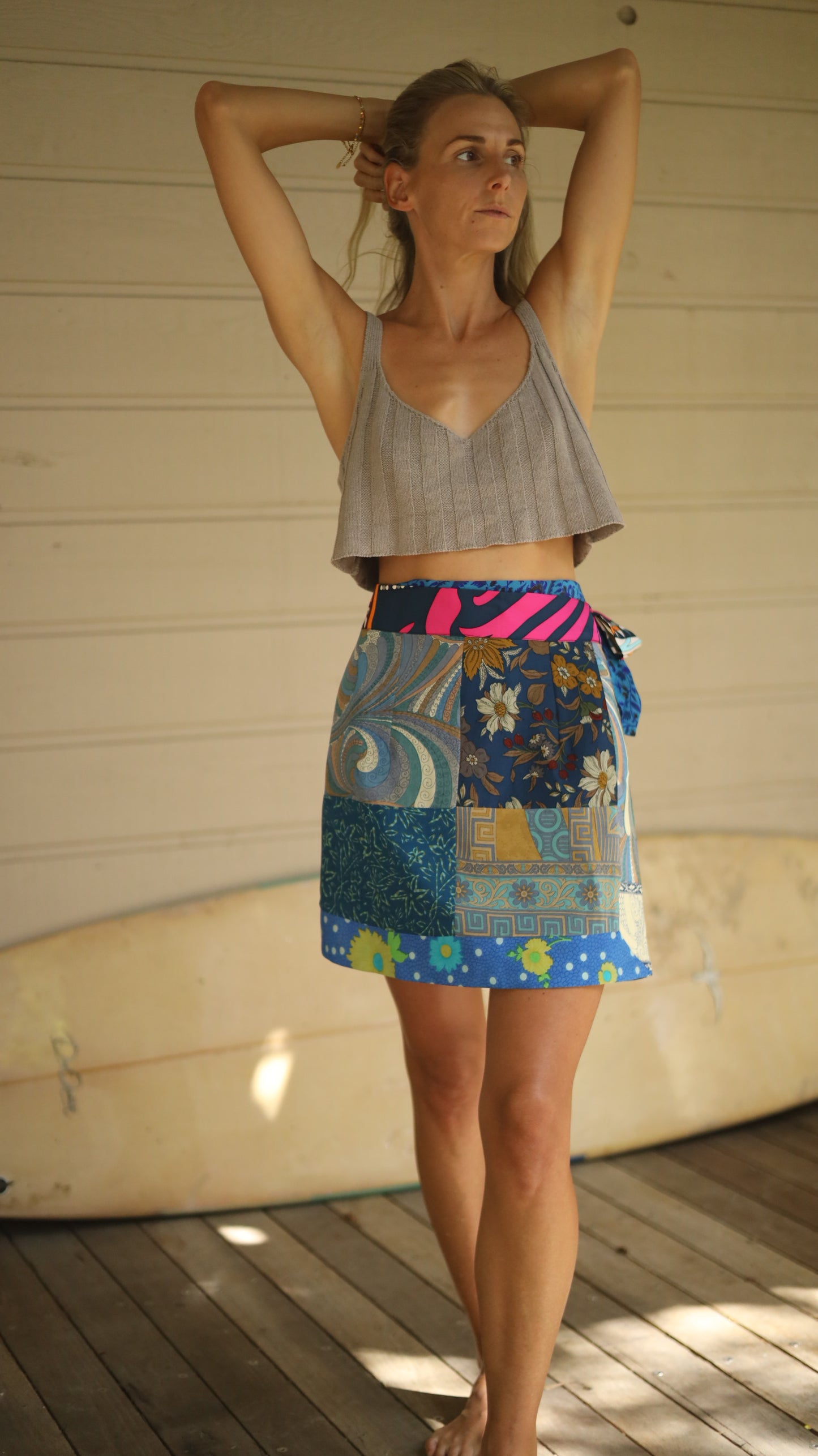 Wrap Skirt Ocean 11, O/S