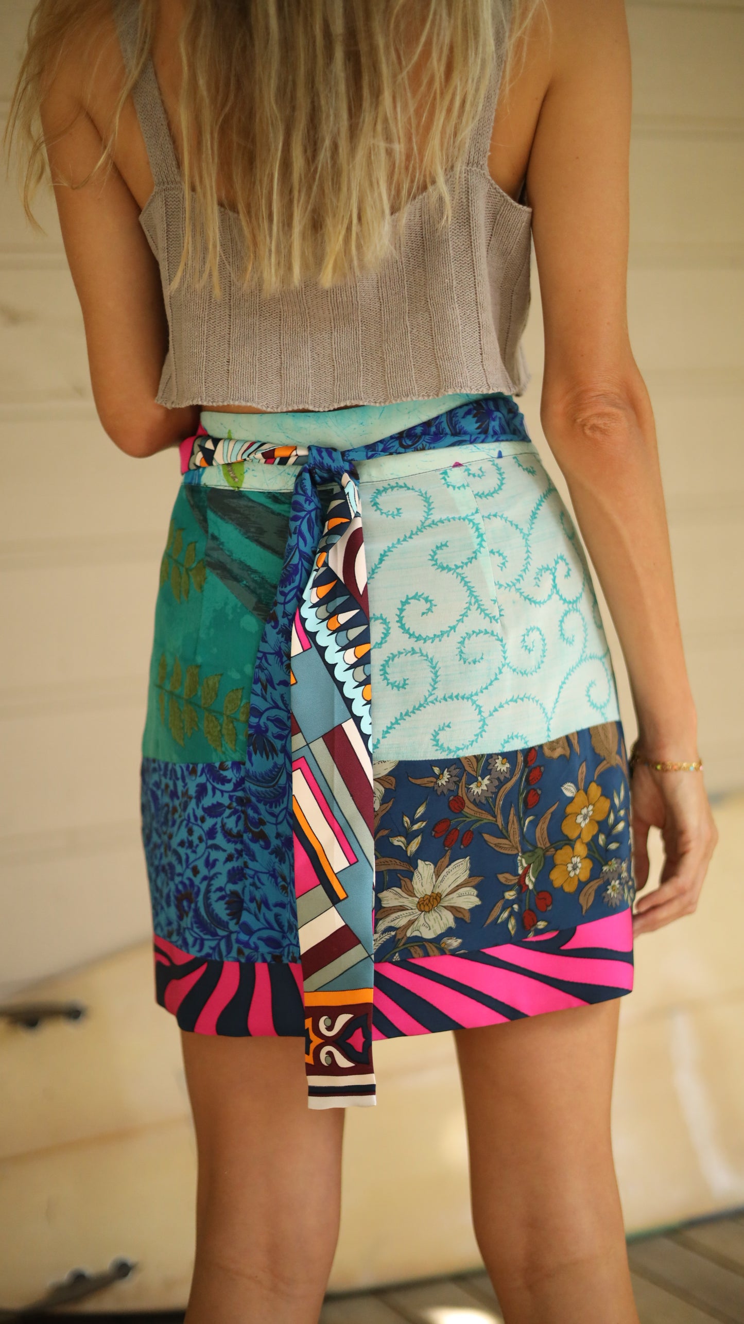 Wrap Skirt Ocean 11, O/S