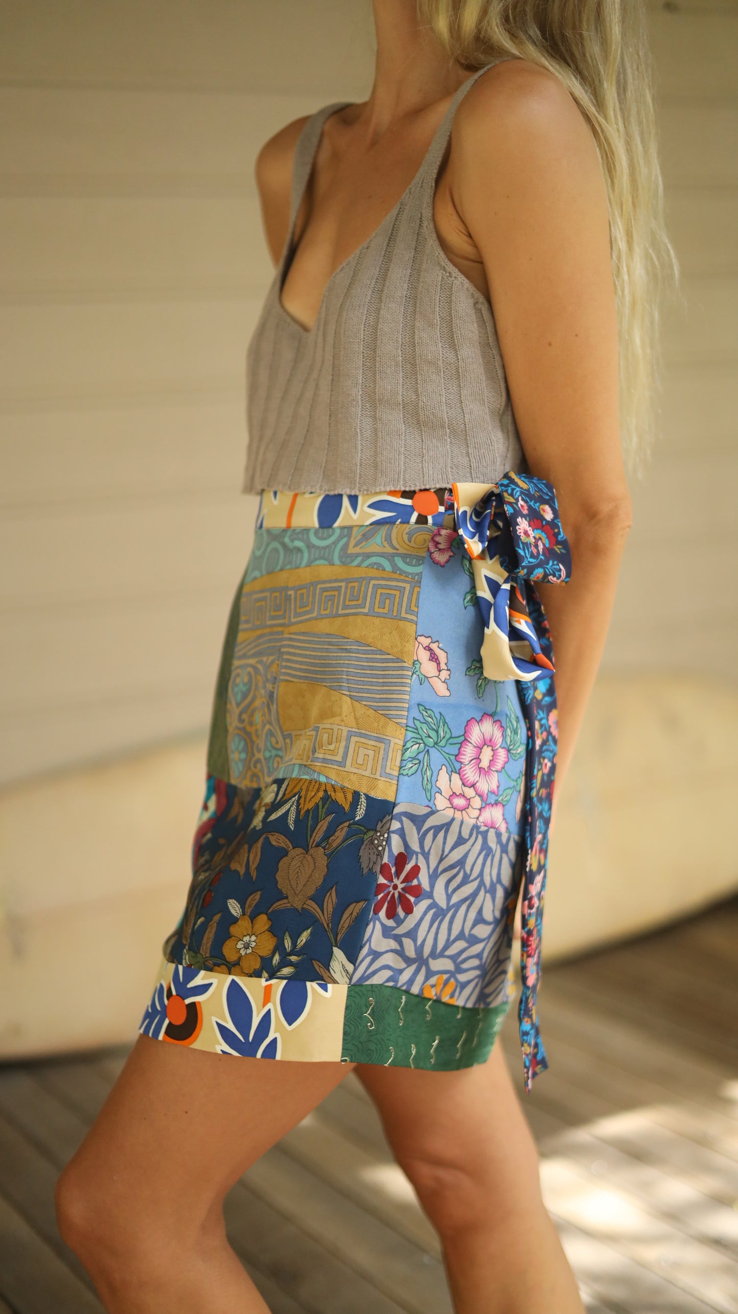 Wrap Skirt Ocean 12, O/S