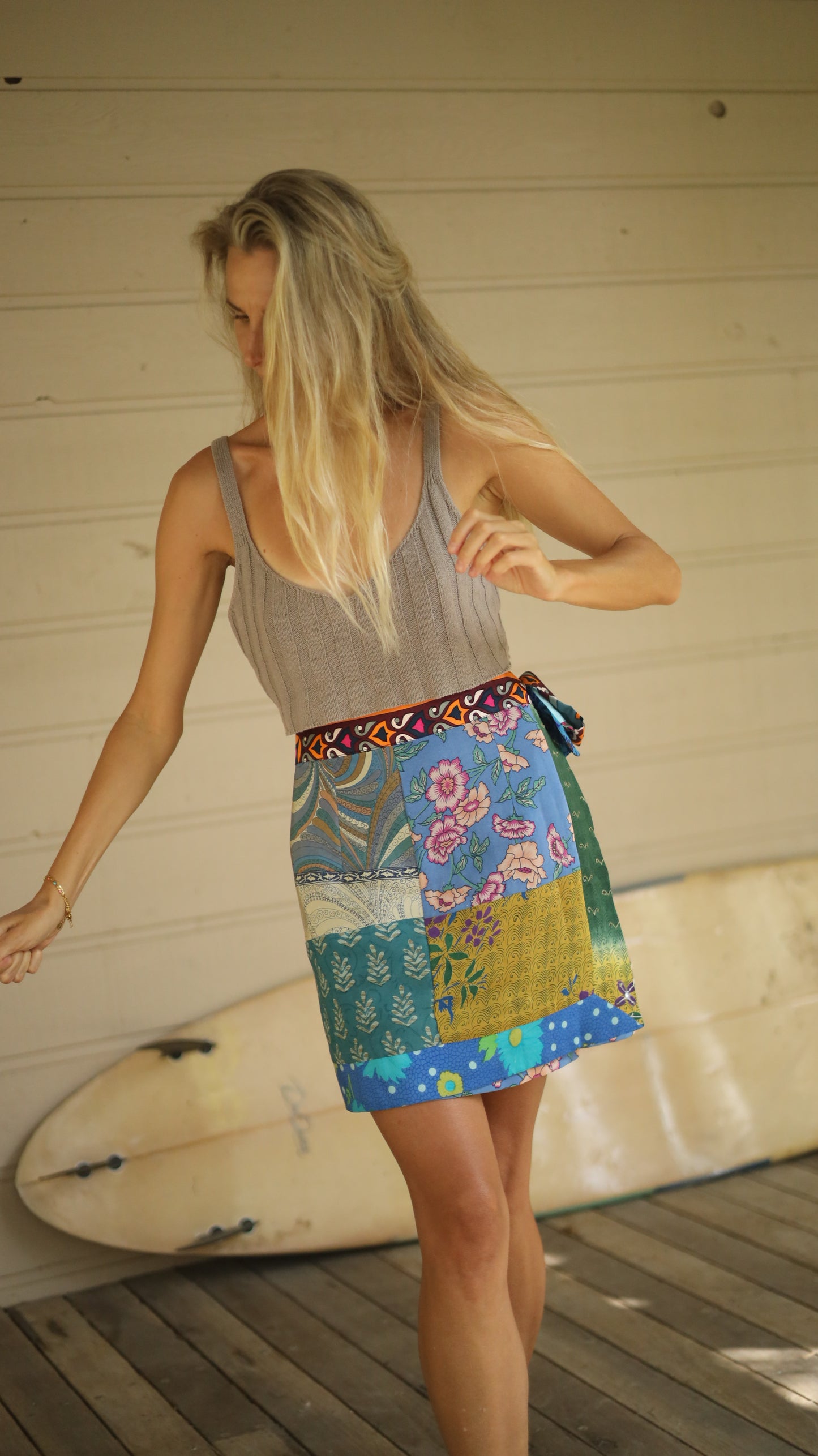 Wrap Skirt Ocean 13, O/S