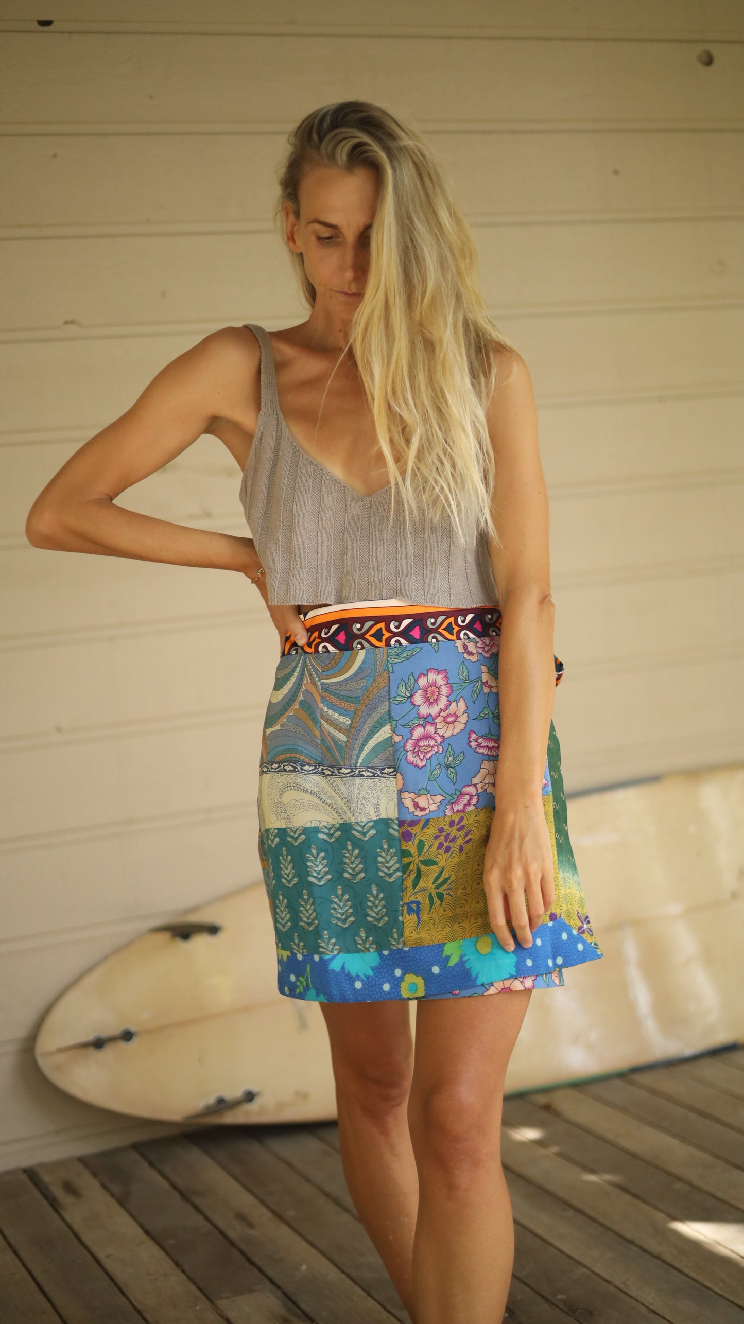 Wrap Skirt Ocean 13, O/S