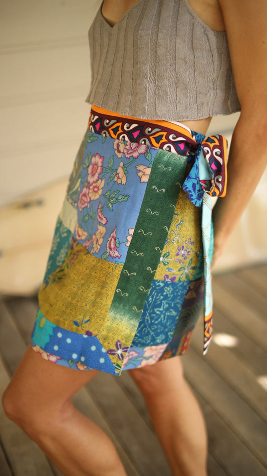 Wrap Skirt Ocean 13, O/S