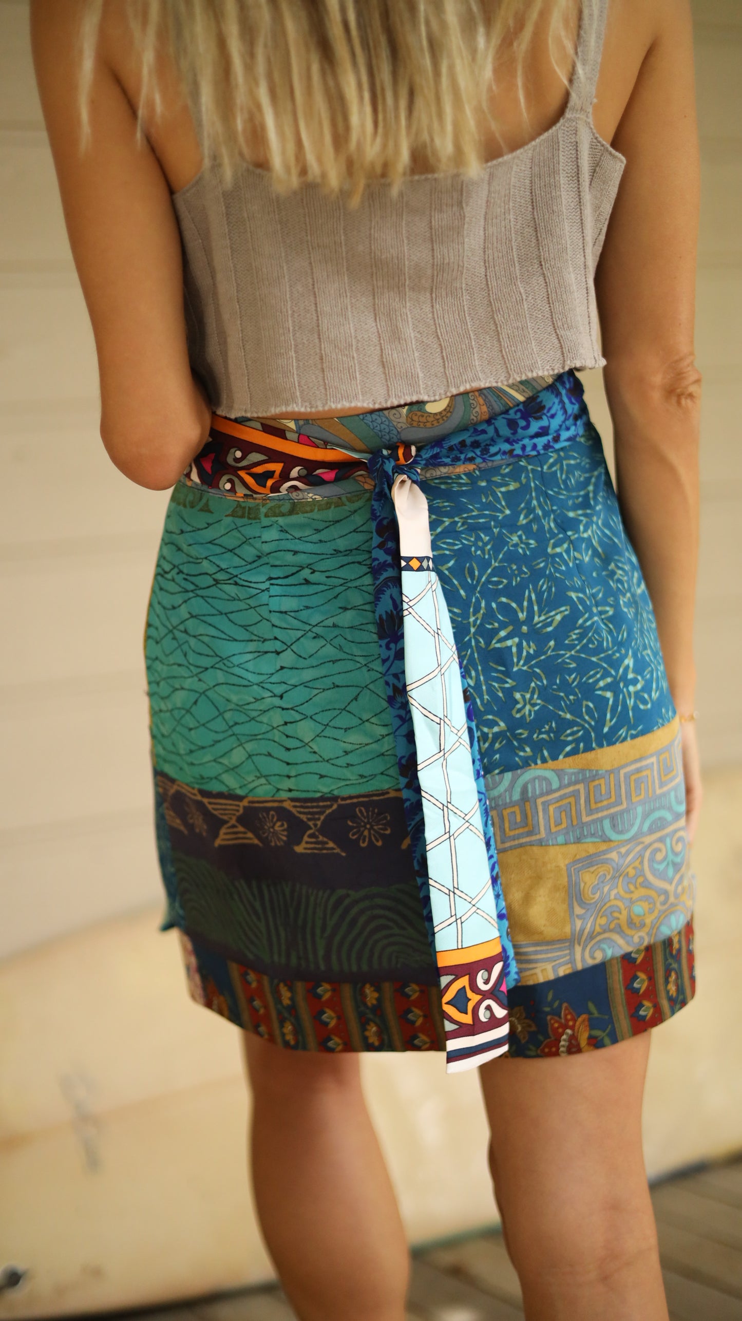 Wrap Skirt Ocean 13, O/S