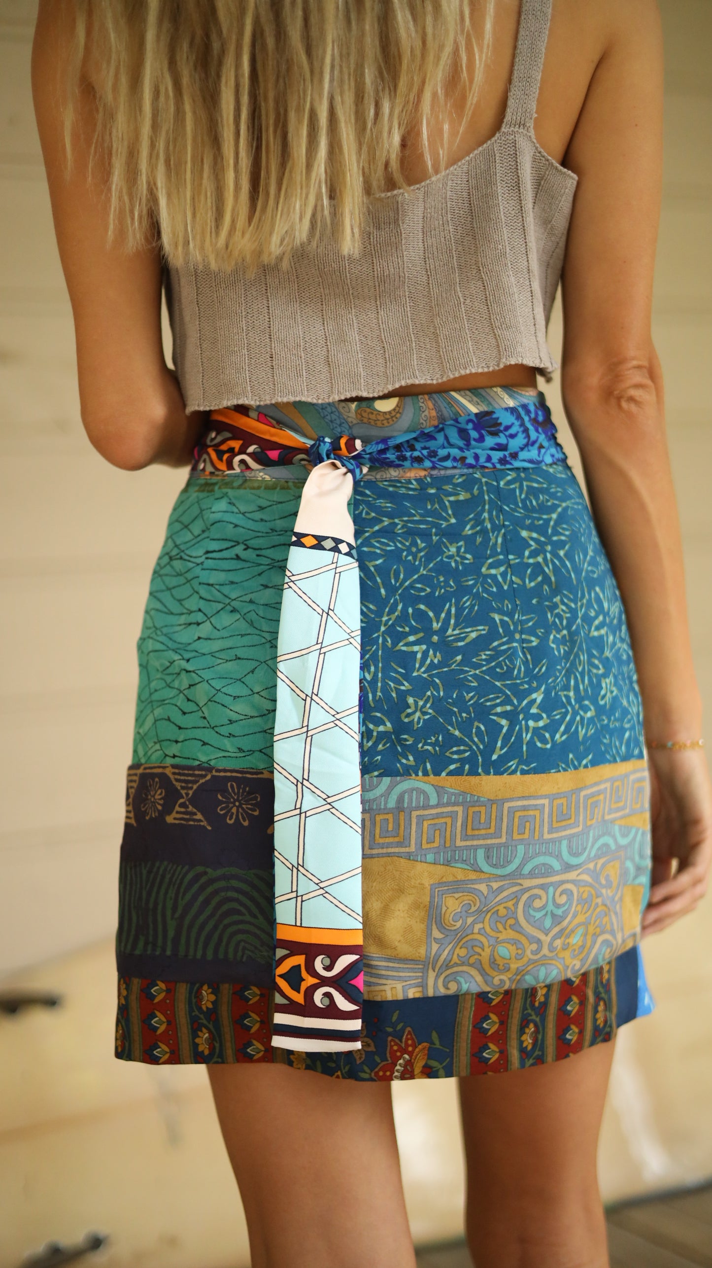 Wrap Skirt Ocean 13, O/S