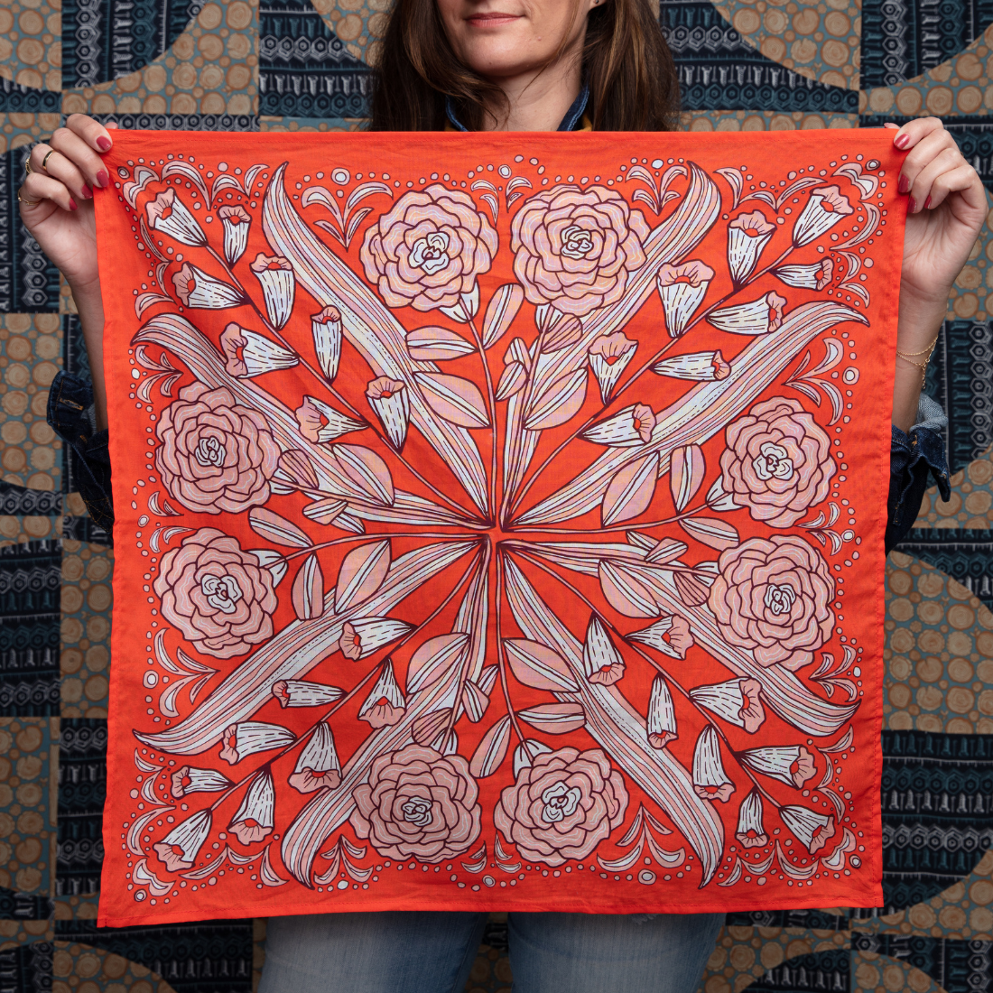 Folk Bandana, Poppy